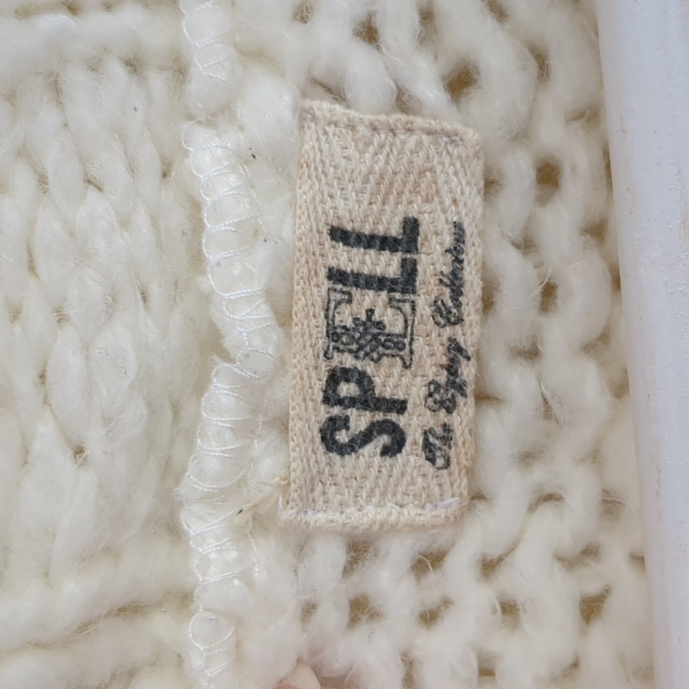 Spell Storm Chaser Sweater Cream OS - Picture 16 of 17